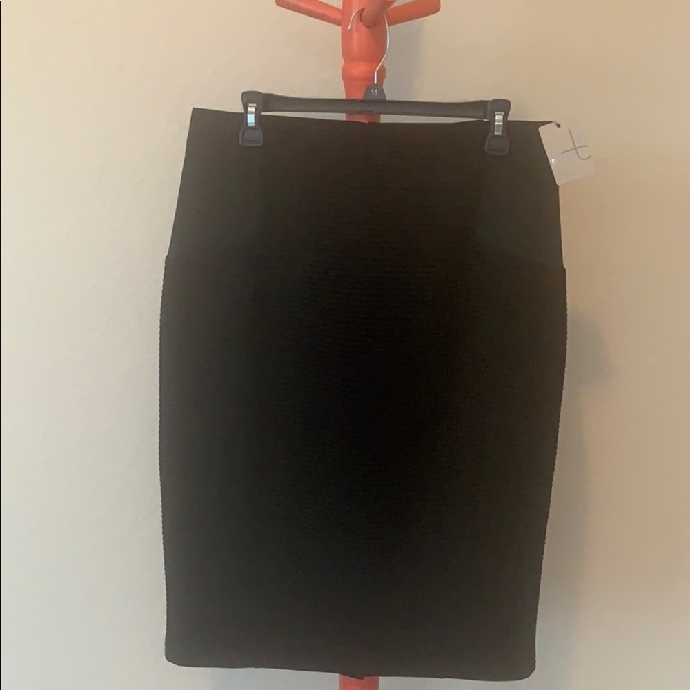 NWT Long Ribbed Pencil Skirt
